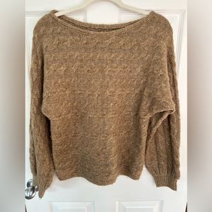 Soft Chocolate Brown, Abercrombie & Fitch Sweater, Size S